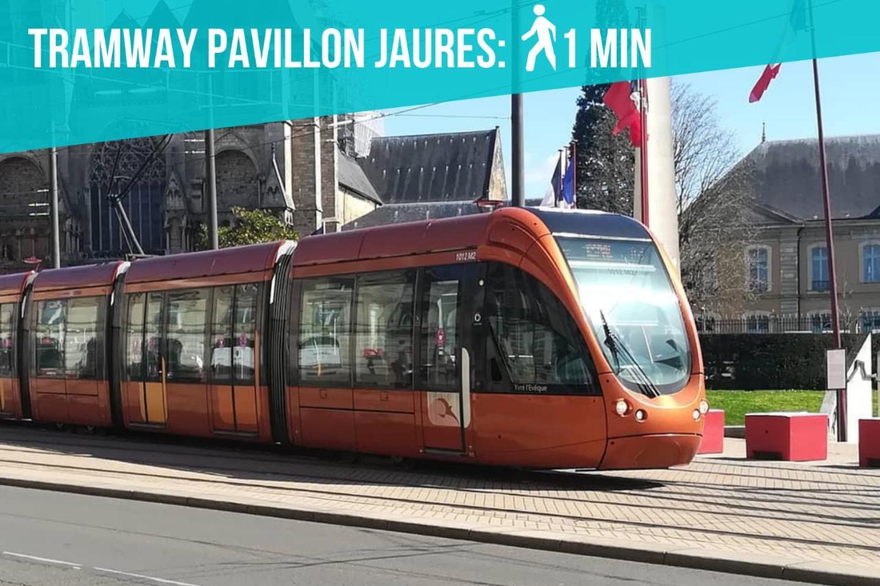 Tramway 12 Rdc Jaures Cosy Proche Gare Apartment Льо Ман Екстериор снимка